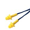 10Pcs Soft Silicone Ear Plugs Hearing Protection Christmas Tree Shape Reusable Earplug with Cord Noise Cancelling for Sleeping, Shooting, Construction Work with Box view 4