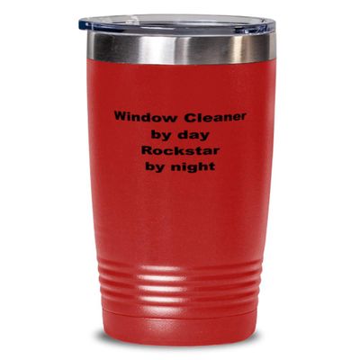 Window Cleaner by day Rockstar by night