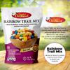 MIXED NUTS Rainbow Trail Mix by Premium Orchard - Healthy Trail Mix Variety Pack Peanuts Raisins Cashews Almonds Chocolate Buttons Heart Healthy Snacks for Adults and Kids Snacks view 2
