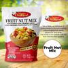 FRUIT NUT MIX TRAIL MIX by PREMIUM ORCHARD - Gourmet Trail Mix Bulk Blend of Mixed Nuts & Dried Fruit - Healthy Vegan Snacks, Snack Nut Mix, Plant Protein Source, Non-GMO, Natural - 18oz view 3