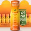 ALFA VITAMINS Vitamin C Shot 1000mg with Zinc, Ginger & Echinacea  Supports Immune Health & Daily Wellness  Orange Flavor  2.4 FL Oz Bottle  20 Pack view 1