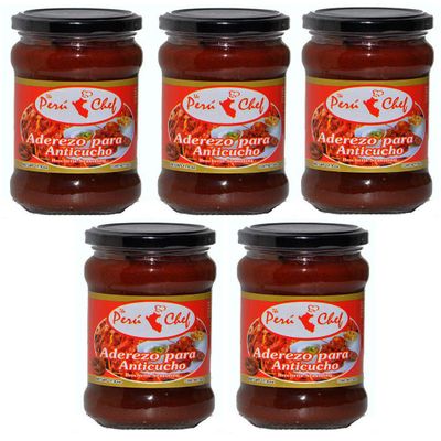 Anticucho Aderezo Peruano 5 PACK