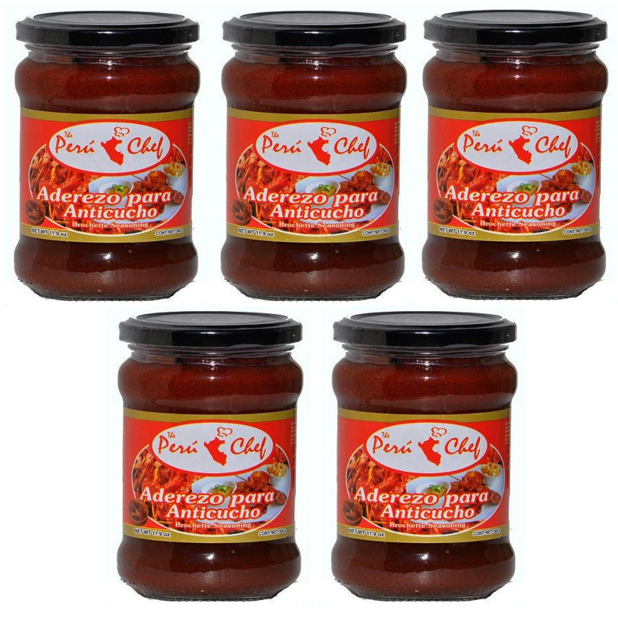 Anticucho Aderezo Peruano 5 PACK