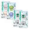 Steripod Clip-On Toothbrush Protector Exclusive Multi Color, 2 Count (Pack of 4) view 1
