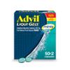 Advil Liqui-Gels minis Pain Reliever and Fever Reducer, Pain Medicine for Adults with Ibuprofen 200mg for Pain Relief - 50x2 Liquid Filled Capsules view 1