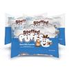 Stuffed Puffs - Classic Milk Chocolate 3 Pack, Chocolate Filled Marshmallows Made with Real Chocolate, Perfect for S'mores, 3 Bags (8.6oz each)