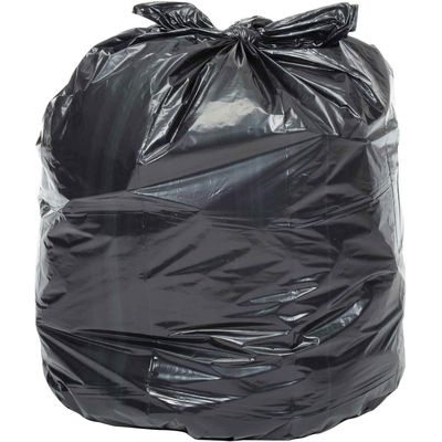 42 Gallon Contractor Black Trash Bags, 3.0 Mil, 50 Bags/Case