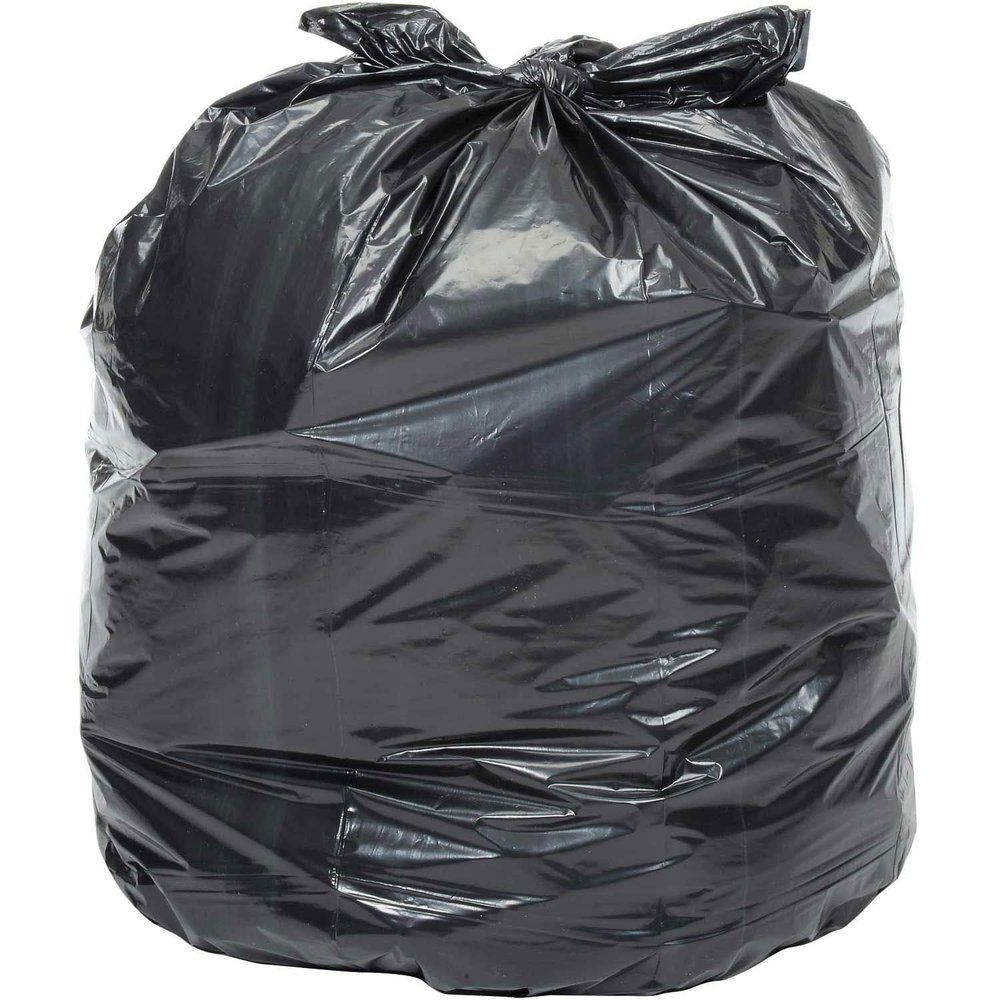 42 Gallon Contractor Black Trash Bags, 3.0 Mil, 50 Bags/Case
