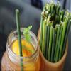 100% Natural Grass Drinking Straws - Pack of 100 Eco Friendly, Biodegradable Drinking Straws, Organic, Disposable, Safer, Healthier Than Reusable Bamboo Straws, Paper Straws, Wheat, Plastic Straws view 3