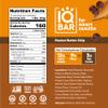 IQBAR Brain and Body Plant Protein Bars - Peanut Butter Chip - 12 Count, Low Carb, High Fiber, Gluten Free, Vegan Snacks - Low Sugar Keto Energy Bars view 2