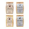 Carolina Grits Company Traditionally Stone Ground Gluten Free Sample Pack, Yellow Grits, White Grits, Sea Island Grits, and Cornmeal, 4-Pack, 4 Pounds Total view 1