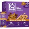 IQBAR Clean Plant Protein Bars - Almond Butter Chip - 12 Count - Keto, Vegan, High Fiber, Gluten and Dairy Free, Low Sugar Snack - Brain and Body Nutrients for Focus, Energy, Meal Replacement view 1