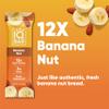 IQBAR Clean Plant Protein Bars - Banana Nut - 12 Count - Keto, Vegan, High Fiber, Gluten and Dairy Free, Low Sugar Snack - Brain and Body Nutrients for Focus, Energy, Meal Replacement view 3