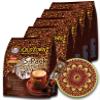 (5-Pack - Extra Rich) OLD TOWN (3 in 1) Extra Rich White Coffee Asian Instant Coffee with a Cork Coaster Coffee Lover, oldtown White Coffee 75 Packets an Extra Random Floavor Old Town Coffee Sample Packet view 1