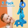 Chew Necklaces for Sensory Kids - Chewy Necklace Sensory Toys for Boys with Autism, ADHD, SPD, 6 Pack Sensory Product with Textured Chewable Design view 2