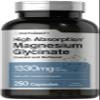 Horbaach Magnesium Glycinate 1330mg | 250 Capsules | Buffered with Chelated Minerals | 240 mg per Serving | Non-GMO, Gluten Free Supplement view 1