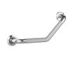 PULSE Showerspas 4007-SSP ErgoAngleBar with Optional Toilet Paper Holder, ADA Compliant Steel Grab Bar, Polished Stainless view 1