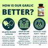 12400 mcg Allicin - TESTED by 3rd party - Odorless - Organic Ingredients - Delayed Release - 30 to 60 days supply view 4