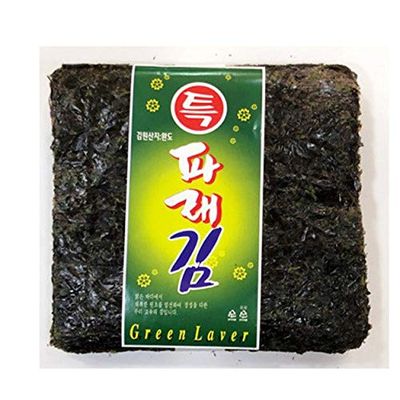 200 Sheets of Korean Parae Seaweed Dried Laver KOREA Healthy FOOD Sushi Gimbab Nori