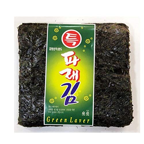 200 Sheets of Korean Parae Seaweed Dried Laver KOREA Healthy FOOD Sushi Gimbab Nori