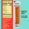 SOLELY - Organic Spicy Mango Chili and Salt Fruit Jerky - 12 Individually Wrapped Strips - Fruit Leather Made from Dried Fruit - Healthy Snacks for Adults & Kids - Vegan, Non GMO - 0.8oz (23g) view 2