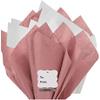 100Sheets Rose Gold Matte and White Gift Wrap Pom Pom Tissue Paper Mix with 12 to from Gift Tags & Twine view 2