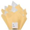 100Sheets French Vanilla and White Gift Wrap Pom Pom Tissue Paper Mix with 12 to from Gift Tags & Twine view 2