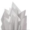 100Sheets Grey and White Gift Wrap Pom Pom Tissue Paper Mix with 12 to from Gift Tags & Twine view 1