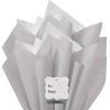 100Sheets Grey and White Gift Wrap Pom Pom Tissue Paper Mix with 12 to from Gift Tags & Twine view 2