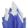 100Sheets Sapphire Blue and White Gift Wrap Pom Pom Tissue Paper Mix with 12 to from Gift Tags & Twine view 1
