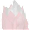 100Sheets Light Pink and White Gift Wrap Pom Pom Tissue Paper Mix with 12 to from Gift Tags & Twine view 1