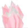 100Sheets Light Pink and White Gift Wrap Pom Pom Tissue Paper Mix with 12 to from Gift Tags & Twine view 1