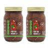 All-Natural Fiery Red Salsa by Dennis Gourmet | This fresh, hearty restaurant salsa is low in sugar, calories, carbs, and sodium. Fat and gluten-free, vegan-friendly! Includes 2-16 oz jars. view 1