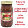 All-Natural Fiery Red Salsa by Dennis Gourmet | This fresh, hearty restaurant salsa is low in sugar, calories, carbs, and sodium. Fat and gluten free, vegan friendly! Includes 1-16 oz jar. view 3