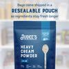 Judee's Gluten Free Heavy Cream Powder - Keto Coffee Creamer Blend - Reconstituted Heavy Cream for Sauces & Baking - Shelf-Stable Creamer for Long-Term Storage - 1.5 lb view 3