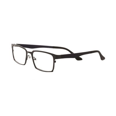 Eyebobs 905-02 Unisex Protractor Grey Frame Reading Glasses, +3.50