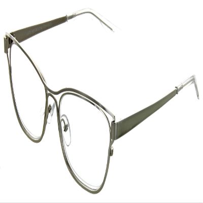 The Book Club TBC172440525-05 Unisex Metal Reading Glasses, 2.50