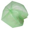 100 Counts 4 Gallon 45x60Cm Kitchen Trash Bags with Handles for Bathroom, Home and Office (100pcs Green 45x60CM) view 2