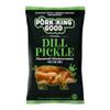 Pork King Good Dill Pickle Pork Rinds (Chicharrones) (4 Pack) Keto Snacks view 1