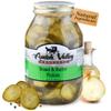 Amish Valley Products Bread and Butter Pickles Glass Quarts All Natural (One Qt Jar - 32oz) view 1