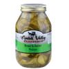 Amish Valley Products Bread and Butter Pickles Glass Quarts All Natural (6 Qt Jars - 32 Oz) view 1