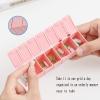 2Pack Pill Organizer Am Pm Pill Organizer 7 Day with Braille Pill case Vitamins Fish Oil Supplements view 3
