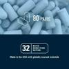 3M Disposable Earplugs For Quiet, Studying & Sleep, 80 Pairs (160 Plugs), Noise Reduction Rating (NRR) 32 dB, Comfortable All Night Long, Light Blue Ear Plugs, Come In Resealable Bag (EPQS-80B-SIOC) view 3