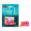 3M Disposable Earplugs Events & Concerts, 4 Pairs (8 Total Plugs), Noise Reduction Rating (NRR) 32 dB, Good Fit, Stays Put, Soft & Smooth Ear Plug Design, Easy To Insert & Remove (EPEC-4BC-SIOC) view 1