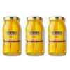 DeLallo Mild Whole Banana Peppers, Crunchy Texture, Tangy Flavor, Grown and Harvested in USA, 100% Cured without Heat, Non-GMO, Vegan, Gluten-Free, 25.5 oz Jar, (3 Pack) view 1