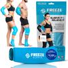 FreezeSleeve Ice & Heat Therapy Sleeve- Reusable, Flexible Gel Hot/Cold Pack, 360 Coverage for Knee, Elbow, Ankle, Wrist- Turquoise, Large view 1