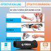 FreezeSleeve Ice & Heat Therapy Sleeve- Reusable, Flexible Gel Hot/Cold Pack, 360 Coverage for Knee, Elbow, Ankle, Wrist- Turquoise, Large view 2