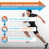 FreezeSleeve Ice & Heat Therapy Sleeve- Reusable, Flexible Gel Hot/Cold Pack, 360 Coverage for Knee, Elbow, Ankle, Wrist- Turquoise, Large view 3