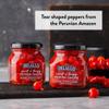 DeLallo Sweet & Tangy Pepper Drops, Red Peruvian Mini Peppers in Zesty Vinegar Marinade, Gourmet Condiment for Charcuterie and Salads, Non-GMO, Vegan, 4.3 oz. Jar view 3