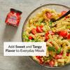 DeLallo Sweet & Tangy Pepper Drops, Red Peruvian Mini Peppers in Zesty Vinegar Marinade, Gourmet Condiment for Charcuterie and Salads, Non-GMO, Vegan, 4.3 oz. Jar view 4